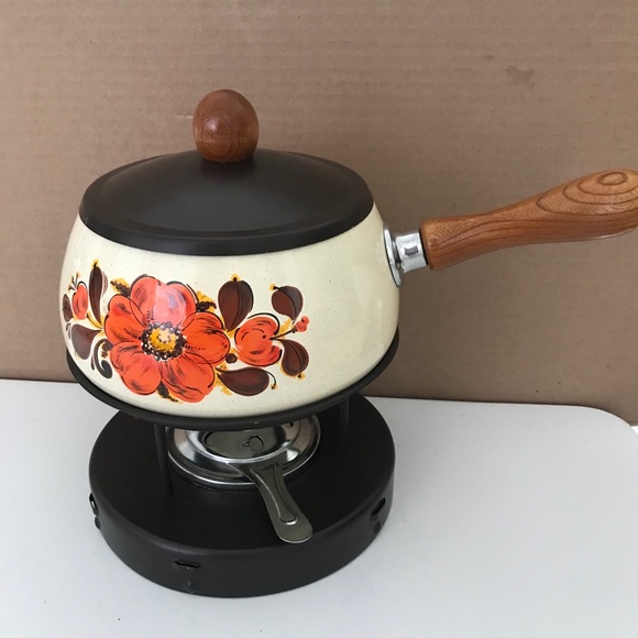 Vintage Fondue Pot